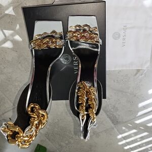 Versace Medusa Head heels